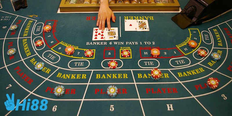 Luật bù điểm và bốc bài khi chơi game bài baccarat